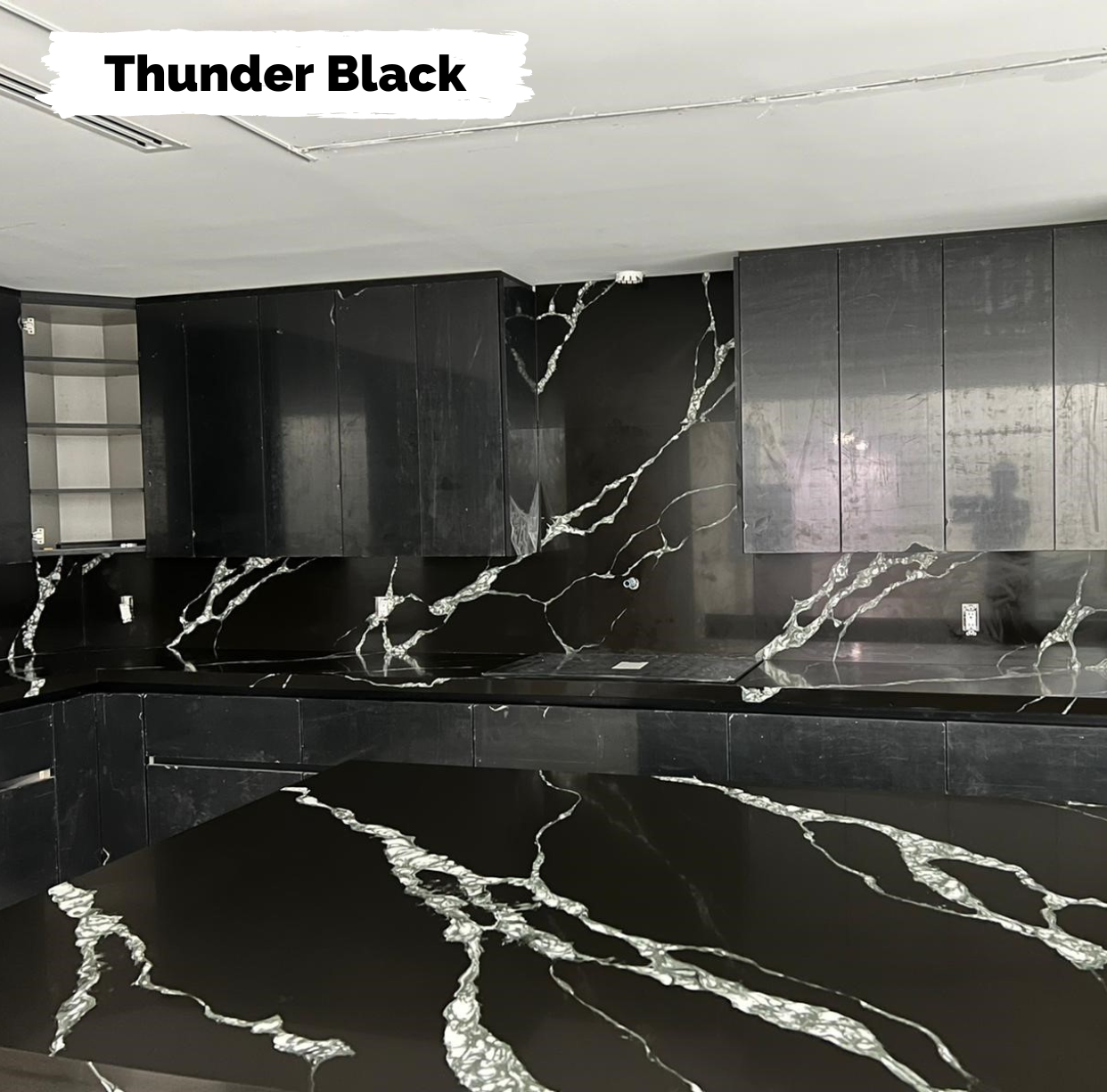 Calacatta Thunder Black