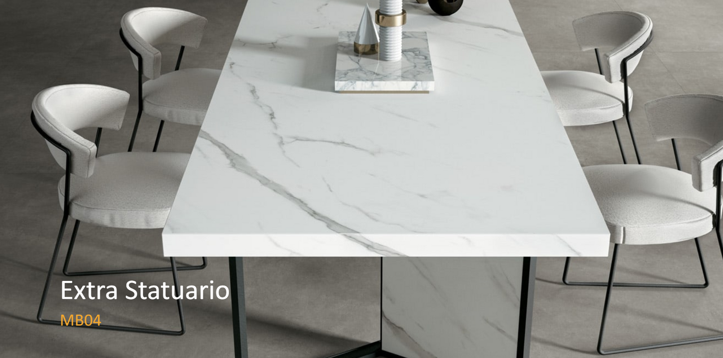 Extra Statuario A-B (Book Match)