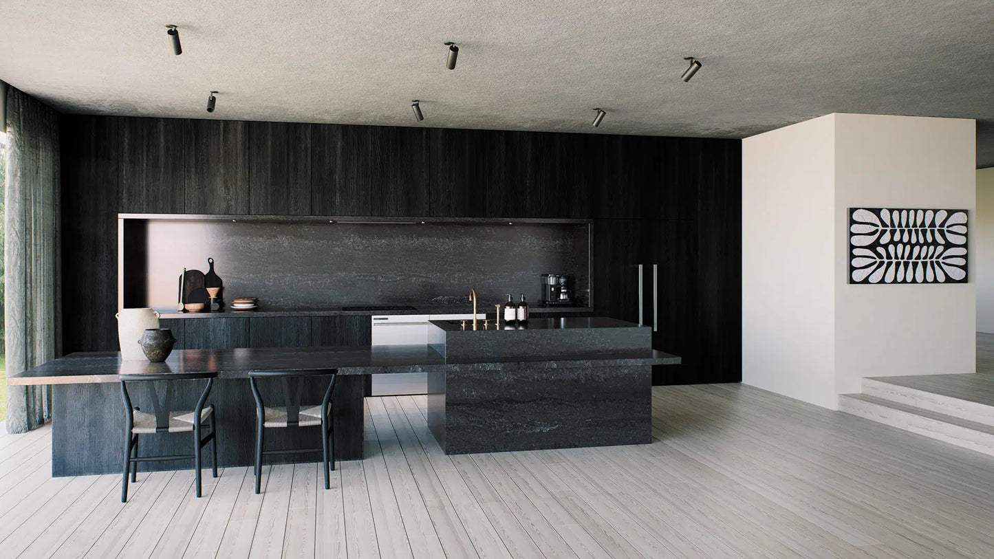 5810 Black Tempal Quartz